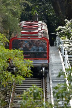 Katoomba doğal dünya doğal demiryolu yeni Güney Wales Avustralya 