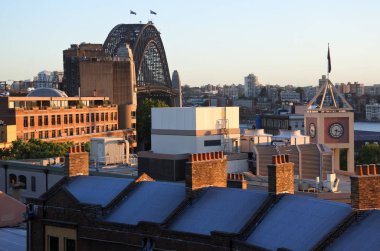 Rocks Sydney Avustralya Yeni Güney Galler Nsw kentsel görünümünü