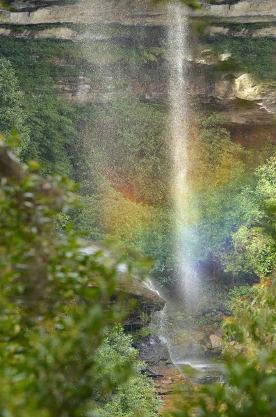 Tájkép a Katoomba esik kék hegyek New South Wales — Stock Fotó