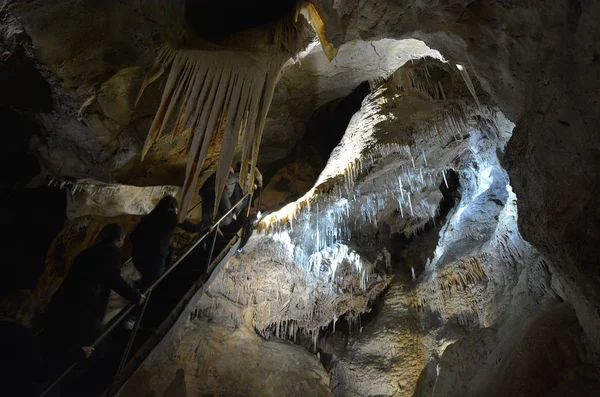 Grotte di Jenolan Montagne Blu Nuovo Galles del Sud Australia — Foto Stock