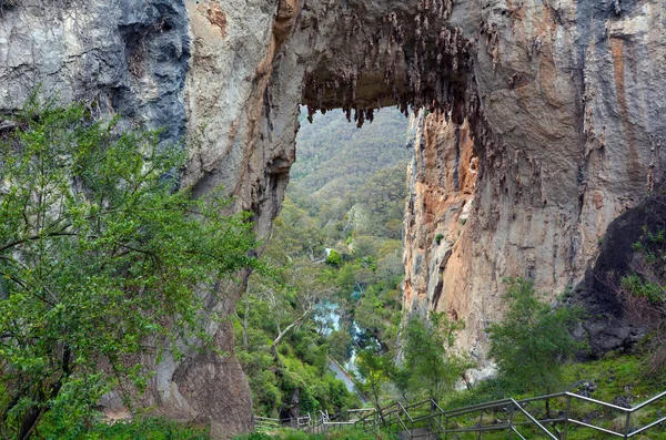 Carlotta Arch Jenolan Jeskyně Blue Mountains Nový Jižní Wales blízkosti — Stock fotografie