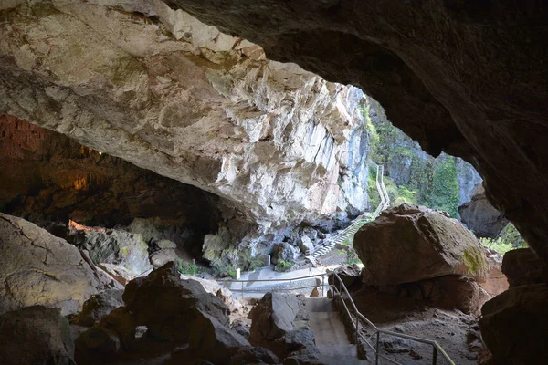 Jaskinie Jenolan niebieski góry New South Wales, Australia Australia — Zdjęcie stockowe