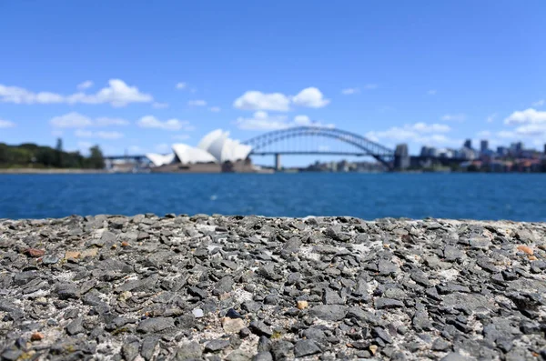 Tle panoramę Sydney — Zdjęcie stockowe