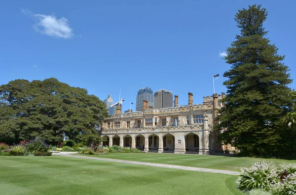 Government House w Sydney w Australii — Zdjęcie stockowe