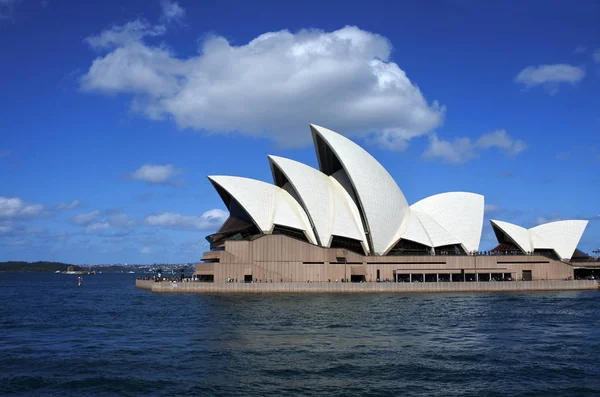 Sydney Paź 2016 Sydney Opery Jako Widok Wody Prom Sydney — Zdjęcie stockowe