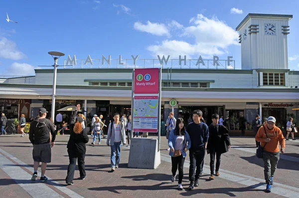 Visiteurs à Manly Sydney Nouvelle-Galles du Sud Australie — Photo