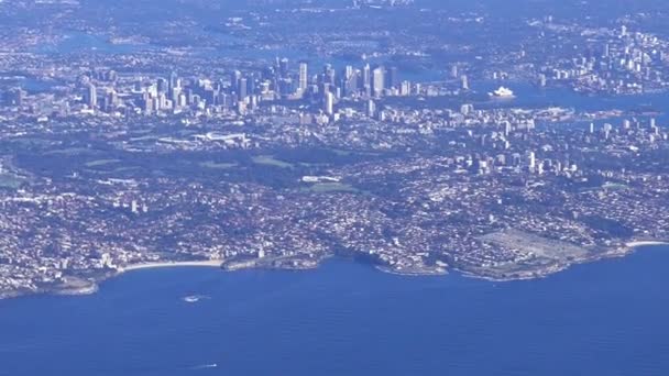 호주 시드니의 항공 보기 — 비디오