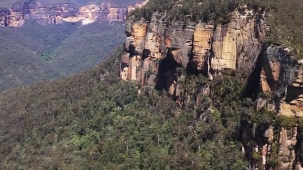 Paisaje Grose Valley Blue Mountains Australia — Vídeos de Stock