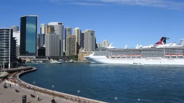 Sydney öbölben Sydney Ausztrália — Stock videók