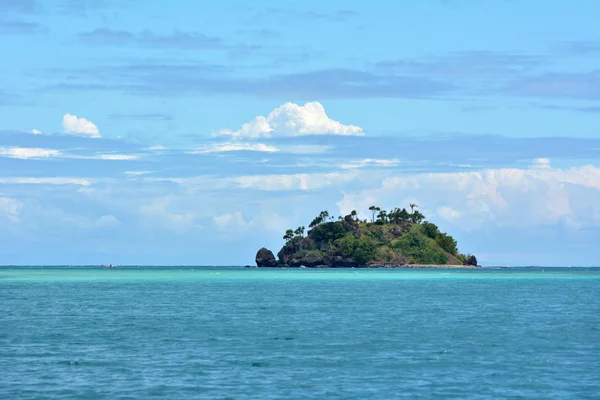 Paysage Marin Une Île Tropicale Isolée Groupe Des Îles Yasawa — Photo