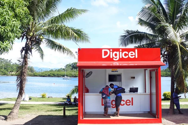 フィジーの Digicel ストア — ストック写真