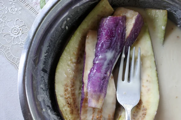 Kavrulmuş Fiji patlıcan — Stok fotoğraf