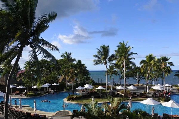 Тропічний курорт на Фіджі — стокове фото
