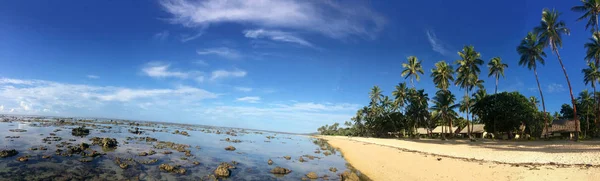 Панорамний краєвид Кораловому узбережжі Фіджі — стокове фото