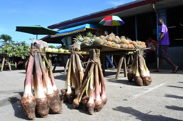 Savusavu markt Vanua Levu-Fiji — Stockfoto