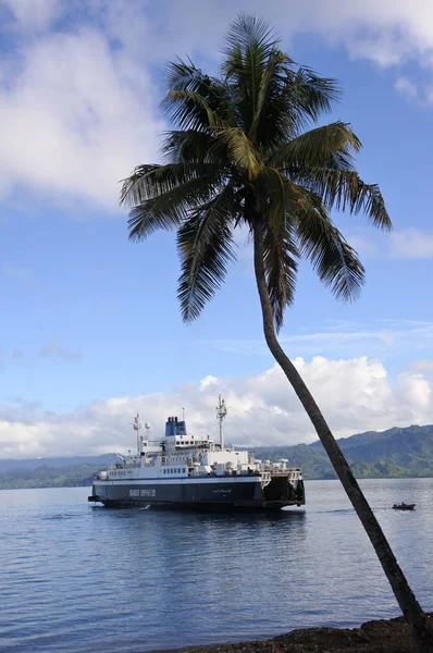 Inter island ferry mezi hlavními ostrovy Fidži — Stock fotografie