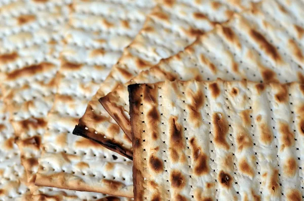 Matzo for Jewish Holiday Passover — Stock Photo, Image
