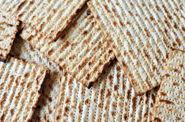 Matzo Yahudi bayramı Fısıh için — Stok fotoğraf