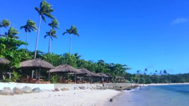 Yatay bir Yasawa Adaları'nın Fiji