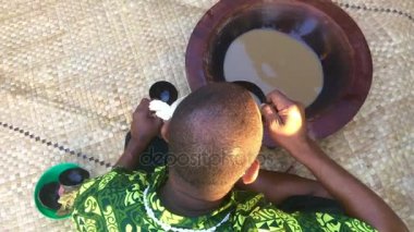 Fiji adam Kava Fiji Ulusal içki içecek