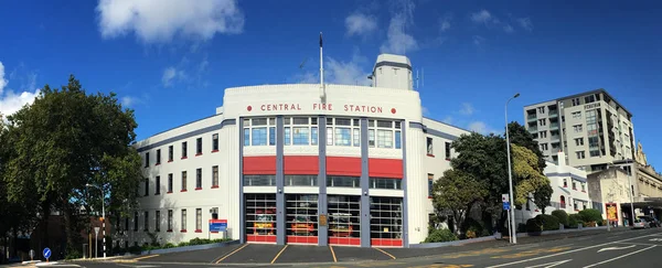 Окленд Сіті пожежної станції в Окленд Нова Зеландія. — стокове фото