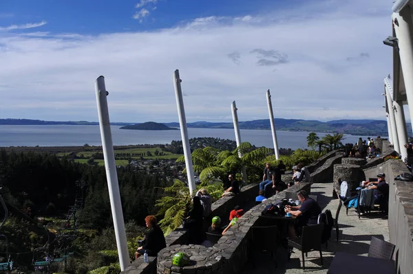 Skyline Rotorua Nueva Zelanda — Foto de Stock