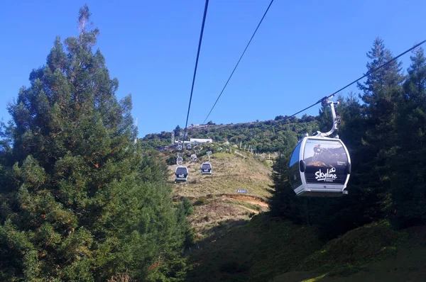 Skyline Gondola lanovka Rotorua Nový Zéland — Stock fotografie