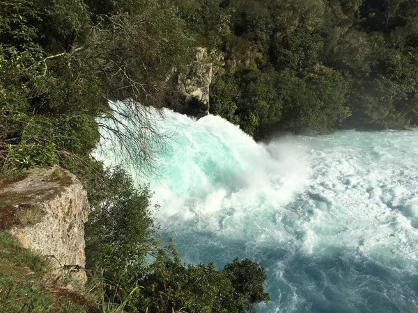 Huka Falls Taupo Nowa Zelandia — Zdjęcie stockowe