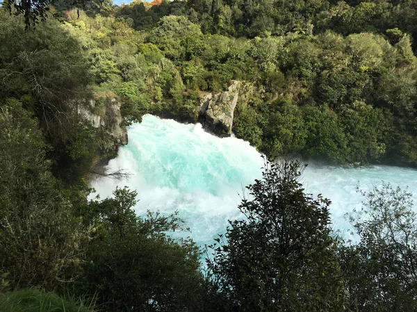 Huka Falls Taupo Új-Zéland — Stock Fotó