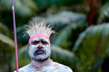 Yerli kültür göstermek Queensland Avustralya