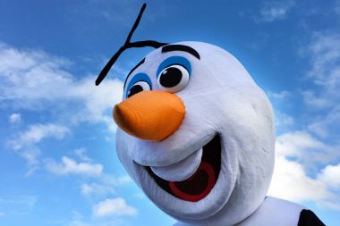 Olaf snowman fictional character  clipart