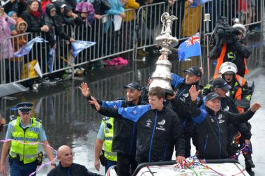 Hoş geldiniz ev sahibi takım Yeni Zelanda ve America's Cup 2017