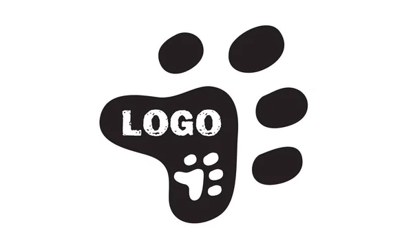 Vector - Vet o logotipo de la tienda de mascotas, aislado sobre fondo blanco. Ilustración vectorial . — Archivo Imágenes Vectoriales