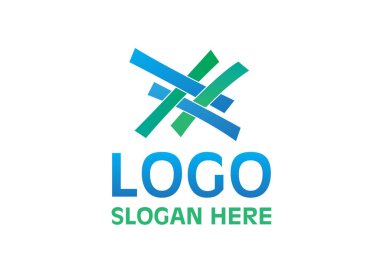 Vektör - birlik logosu, beyaz arka plan üzerinde izole. Vektör çizim.