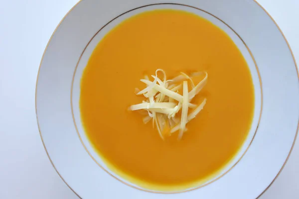 Dynia squash zupa — Zdjęcie stockowe