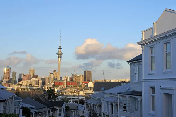 Auckland CBD skyline visto al este desde Ponsonby —  Fotos de Stock