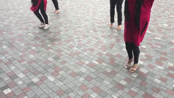 Indianos dançando — Vídeo de Stock