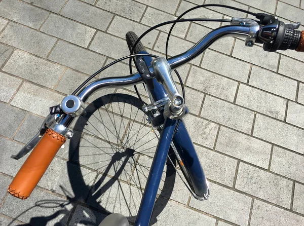 Retro cykel styret — Stockfoto