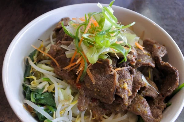 Japanese  Food Chilli beef — Stock Photo, Image