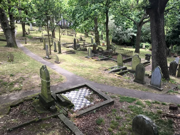 Graves in Symonds Street Cemetery — Stock Photo, Image