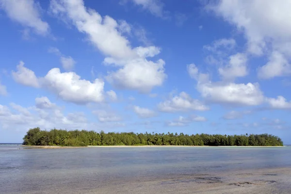 Islet Oneroa Muri Lagoa Rarotonga Ilhas Cook — Fotografia de Stock