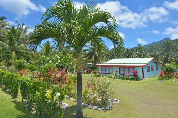 Casa colonial en Rarotonga Islas Cook — Foto de Stock