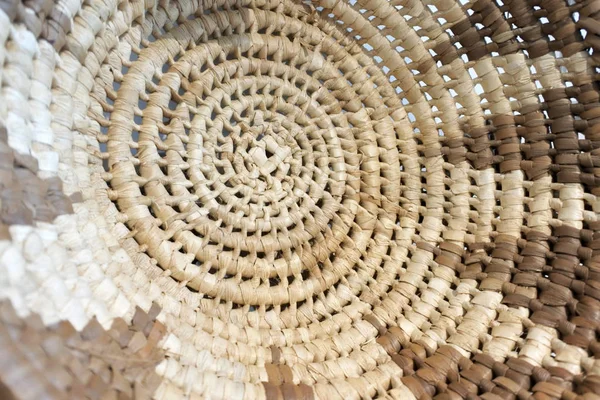 編まれた籐の背景を太平洋諸島 clouse — ストック写真