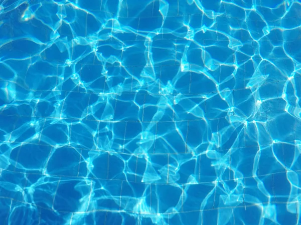 Zwembad water patroon achtergrond — Stockfoto