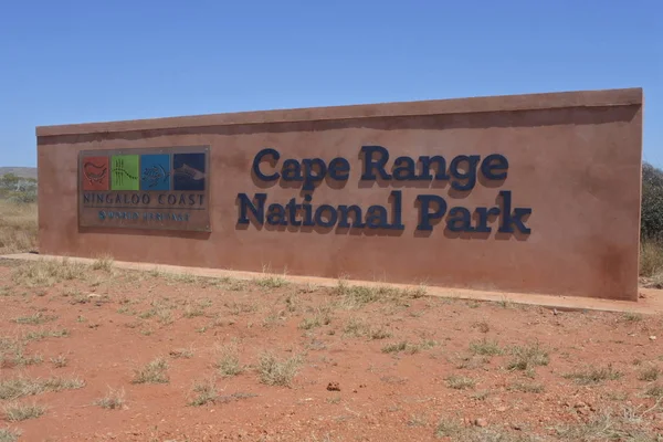 Cape Range Parco nazionaleExmouth Australia Occidentale — Foto Stock