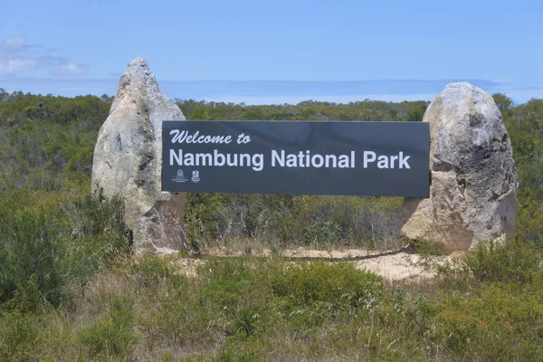 Nambung National Park près de Perth Australie-Occidentale — Photo