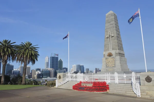 Pomnik Wojny Państwowej w Perth Zachodniej Australii — Zdjęcie stockowe
