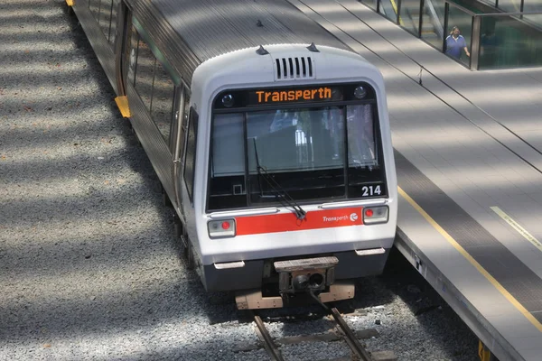 Perth underground train station in Western Australia — Stock Photo, Image