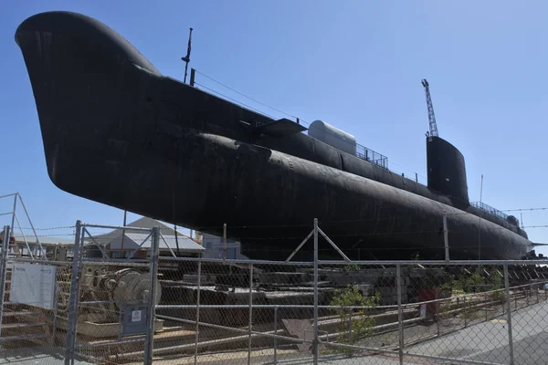 Forni HMAS presso l'WA Maritime Museum sul Victoria Quay Fremantle — Foto Stock