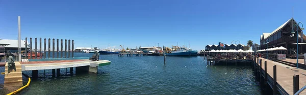 Fremantle Fishing Boat Harbour a Perth Australia Occidentale — Foto Stock